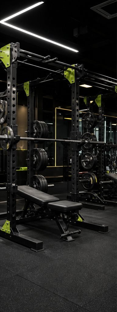 Premium strength training area