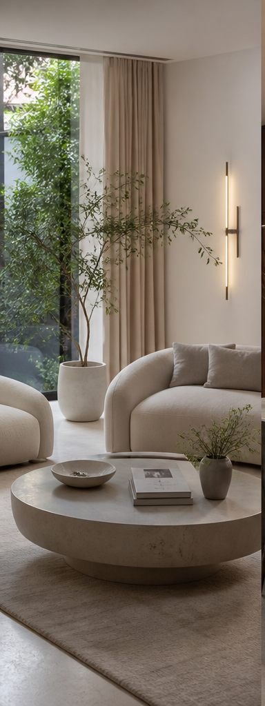 Luxury contemporary living room