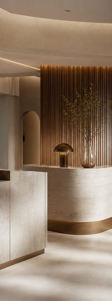 Editorial commercial reception interior